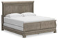 Lexorne King Sleigh Bed with Mirrored Dresser Signature Design by Ashley®