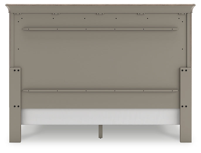 Lexorne King Sleigh Bed with Mirrored Dresser Signature Design by Ashley®