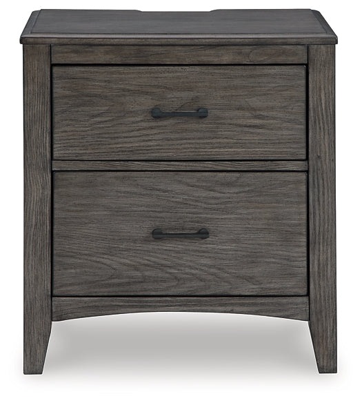 Montillan California King Panel Bed with Mirrored Dresser, Chest and 2 Nightstands Signature Design by Ashley®