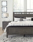 Montillan California King Panel Bed with Mirrored Dresser, Chest and 2 Nightstands Signature Design by Ashley®