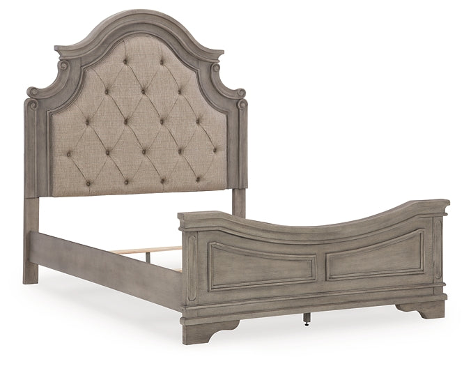 Lodenbay Queen Panel Bed with Mirrored Dresser Signature Design by Ashley®