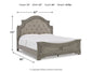 Lodenbay Queen Panel Bed with Mirrored Dresser Signature Design by Ashley®