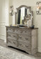 Lodenbay Queen Panel Bed with Mirrored Dresser Signature Design by Ashley®