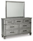 Russelyn King Storage Bed with Mirrored Dresser, Chest and 2 Nightstands Signature Design by Ashley®