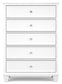 Fortman Full Panel Bed with Mirrored Dresser, Chest and 2 Nightstands Signature Design by Ashley®