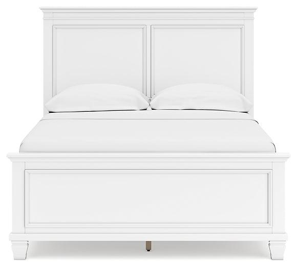 Fortman Full Panel Bed with Mirrored Dresser, Chest and 2 Nightstands Signature Design by Ashley®