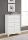 Fortman Full Panel Bed with Mirrored Dresser, Chest and 2 Nightstands Signature Design by Ashley®