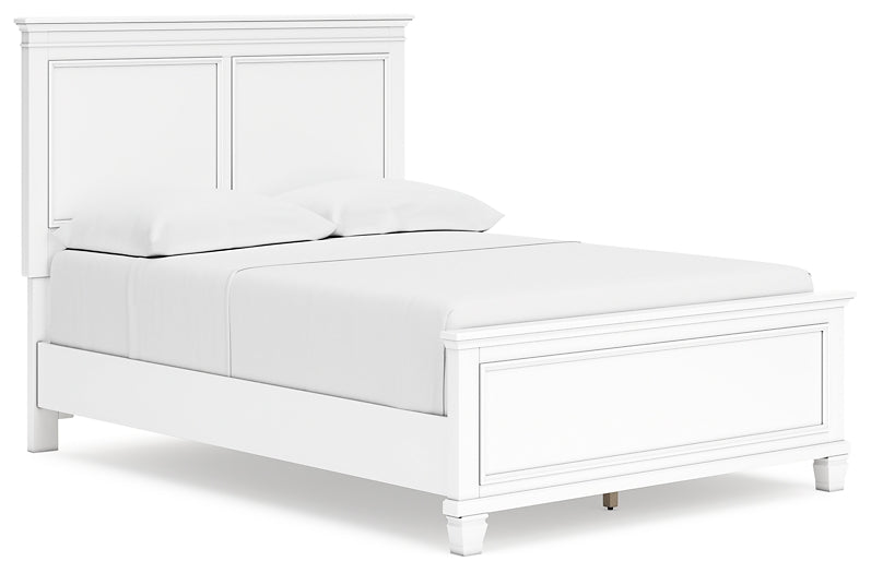 Fortman Full Panel Bed with Mirrored Dresser, Chest and 2 Nightstands Signature Design by Ashley®