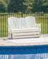 Hyland wave Glider Loveseat Signature Design by Ashley®