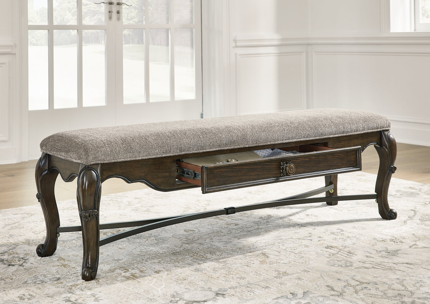 Maylee Upholstered Storage Bench Signature Design by Ashley®