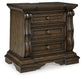 Maylee Three Drawer Night Stand Signature Design by Ashley®