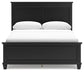 Lanolee Queen Panel Bed with Mirrored Dresser and Nightstand Signature Design by Ashley®