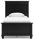 Lanolee Twin Panel Bed with Mirrored Dresser and 2 Nightstands Signature Design by Ashley®