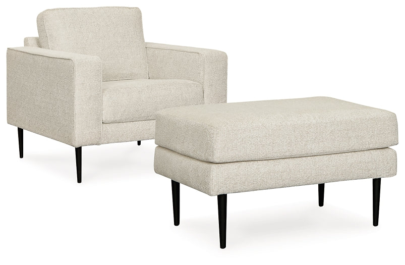 Hazela Chair and Ottoman Signature Design by Ashley®