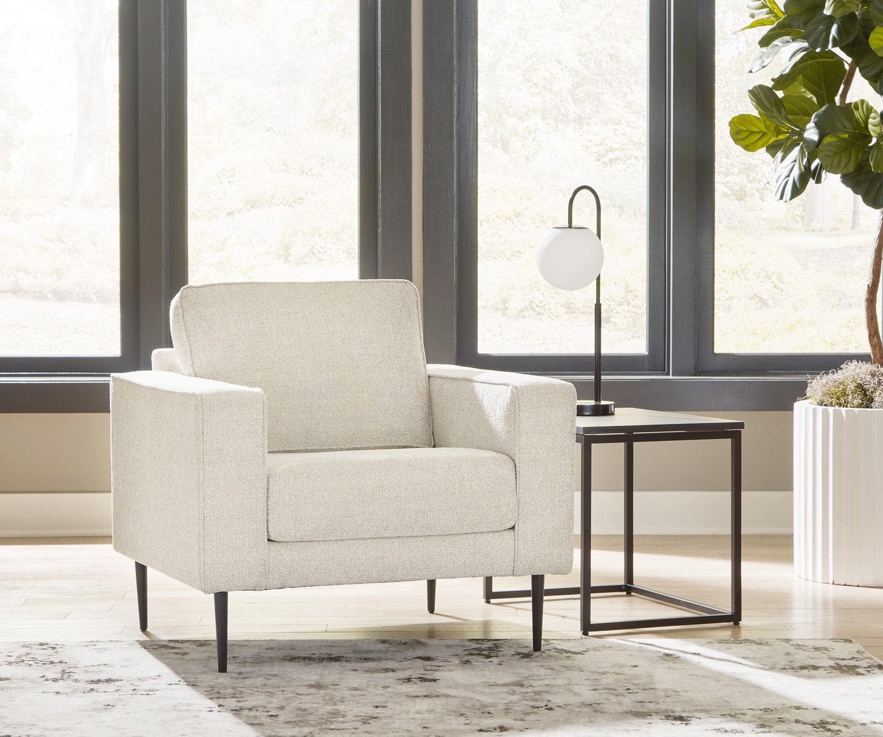 Hazela Chair and Ottoman Signature Design by Ashley®