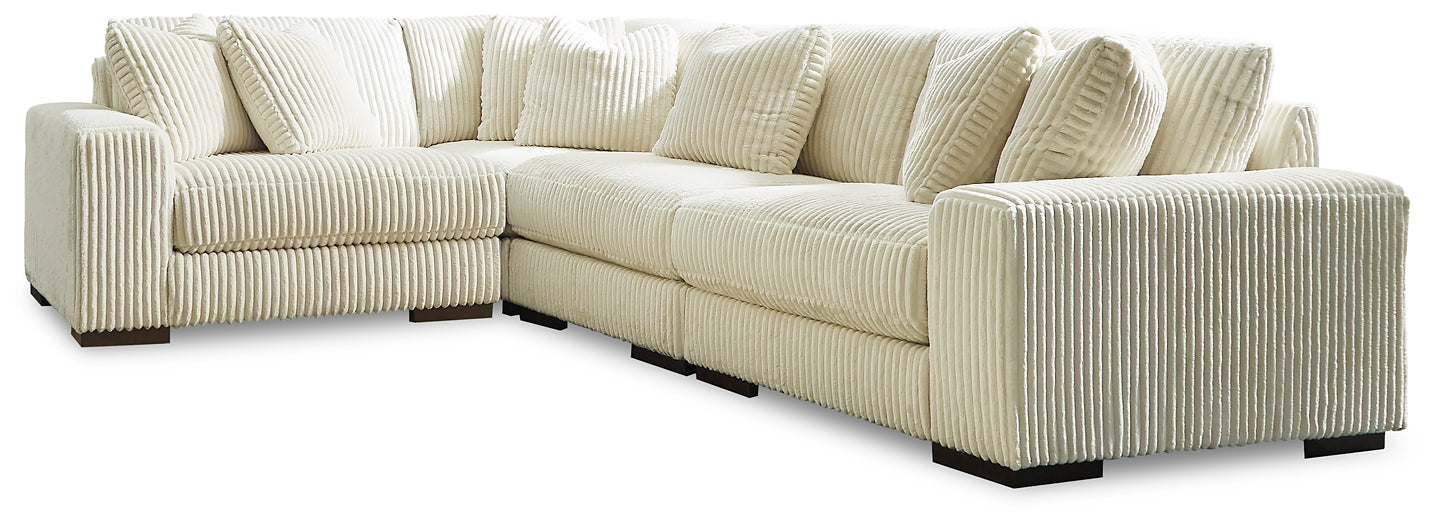 Lindyn 4-Piece Sectional with Ottoman Signature Design by Ashley®