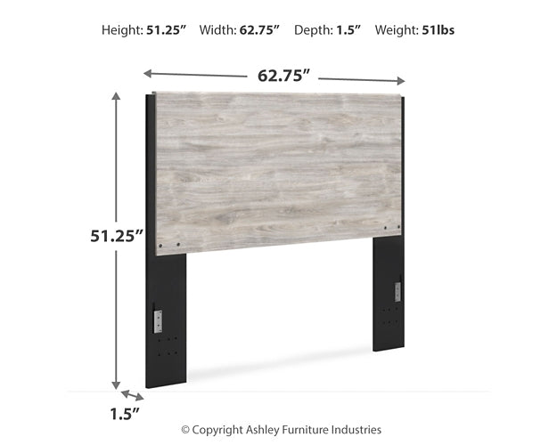 Vessalli Queen Panel Headboard with Mirrored Dresser Signature Design by Ashley®