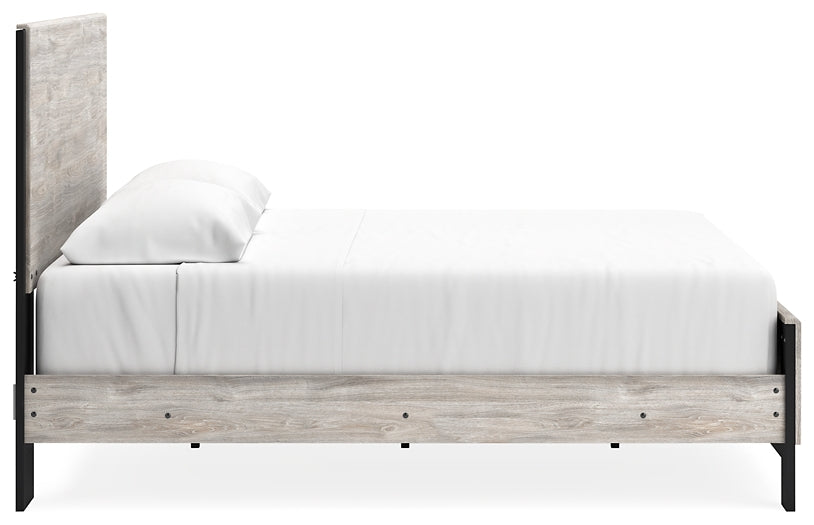 Vessalli King Panel Bed with Mirrored Dresser and Chest Signature Design by Ashley®