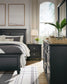 Lanolee California King Panel Bed with Mirrored Dresser and Nightstand Signature Design by Ashley®