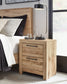 Hyanna Queen Panel Bed with Mirrored Dresser and Nightstand Signature Design by Ashley®