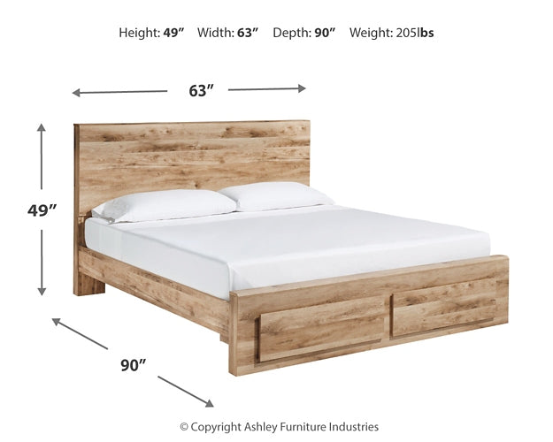 Hyanna Queen Panel Storage Bed with Mirrored Dresser Signature Design by Ashley®