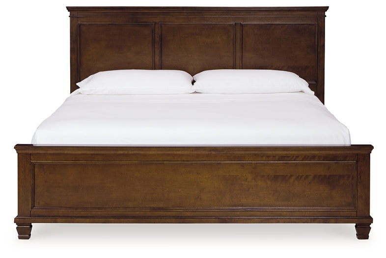 Danabrin King Panel Bed with Mirrored Dresser and Chest Signature Design by Ashley®