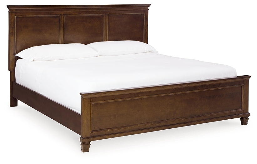 Danabrin King Panel Bed with Mirrored Dresser and Chest Signature Design by Ashley®