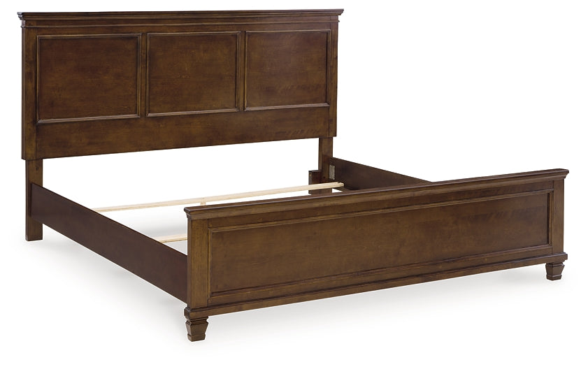 Danabrin King Panel Bed with Mirrored Dresser and Nightstand Signature Design by Ashley®