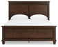 Danabrin Queen Panel Bed with Mirrored Dresser and 2 Nightstands Signature Design by Ashley®