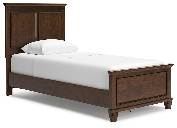 Danabrin Twin Panel Bed with Mirrored Dresser and 2 Nightstands Signature Design by Ashley®