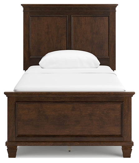 Danabrin Twin Panel Bed with Mirrored Dresser and 2 Nightstands Signature Design by Ashley®