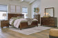 Danabrin California King Panel Bed with Mirrored Dresser and Chest Signature Design by Ashley®