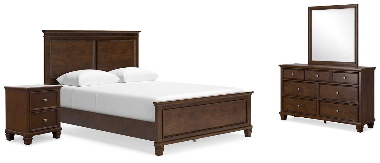 Danabrin Queen Panel Bed with Mirrored Dresser and Nightstand Signature Design by Ashley®