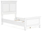 Fortman Twin Panel Bed with Mirrored Dresser and Chest Signature Design by Ashley®