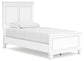 Fortman Twin Panel Bed with Mirrored Dresser and Chest Signature Design by Ashley®