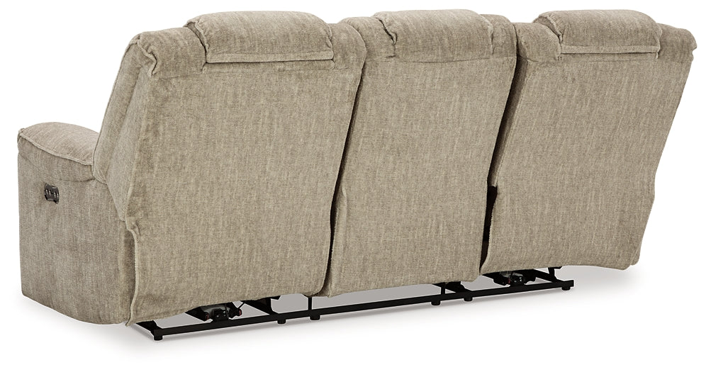 Hindmarsh PWR REC Sofa with ADJ Headrest Signature Design by Ashley®