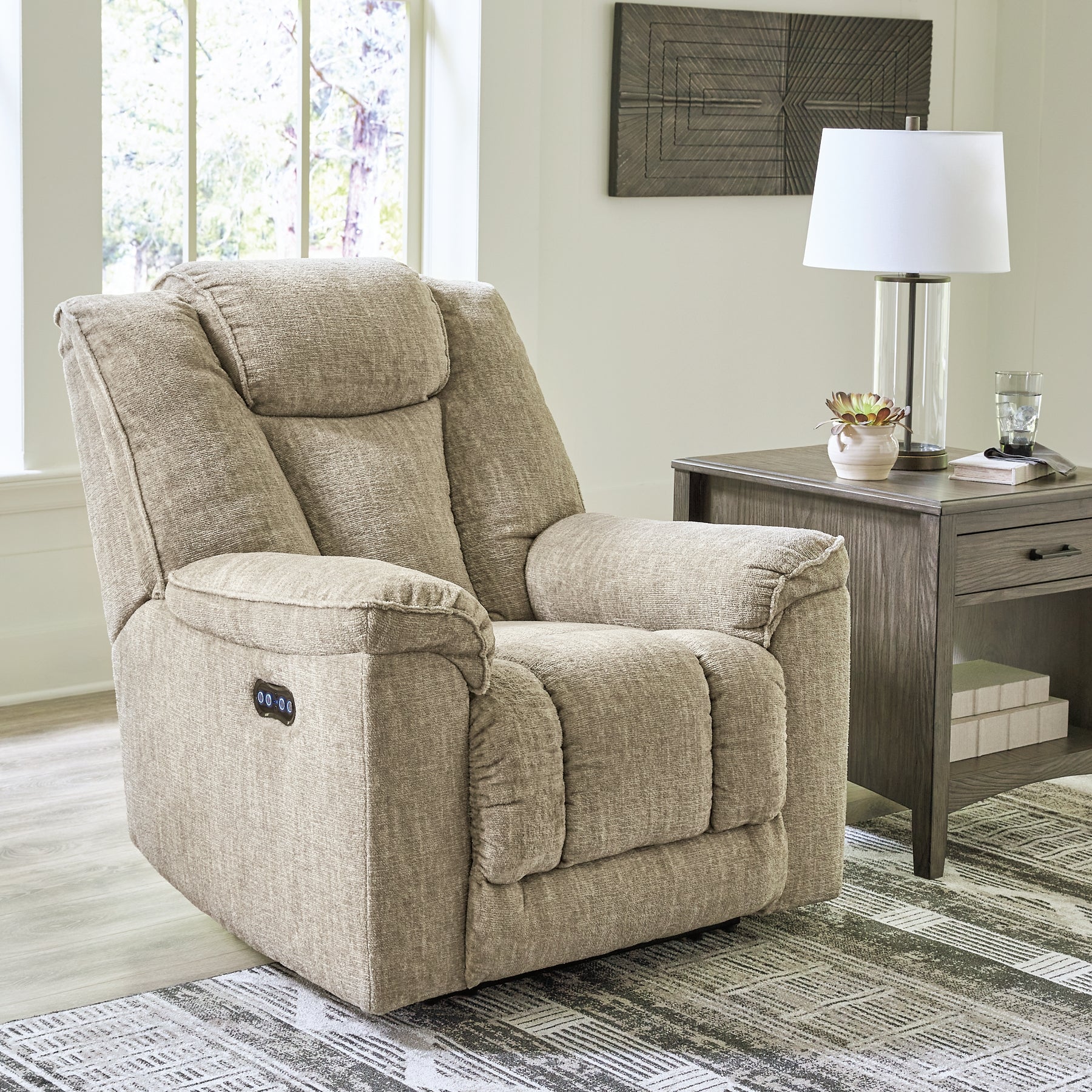 Hindmarsh PWR Recliner/ADJ Headrest Signature Design by Ashley®