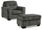 Lonoke Chair and Ottoman Signature Design by Ashley®