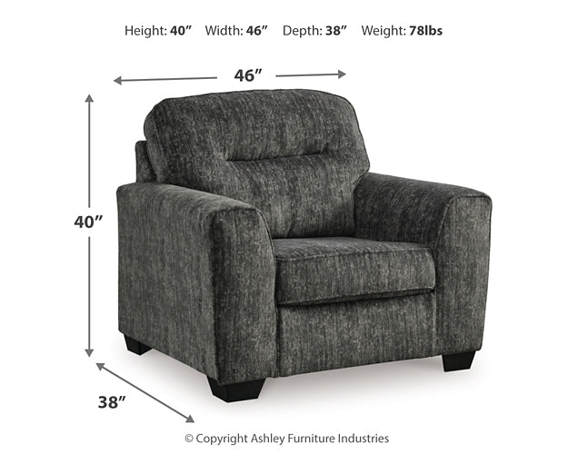 Lonoke Chair and Ottoman Signature Design by Ashley®