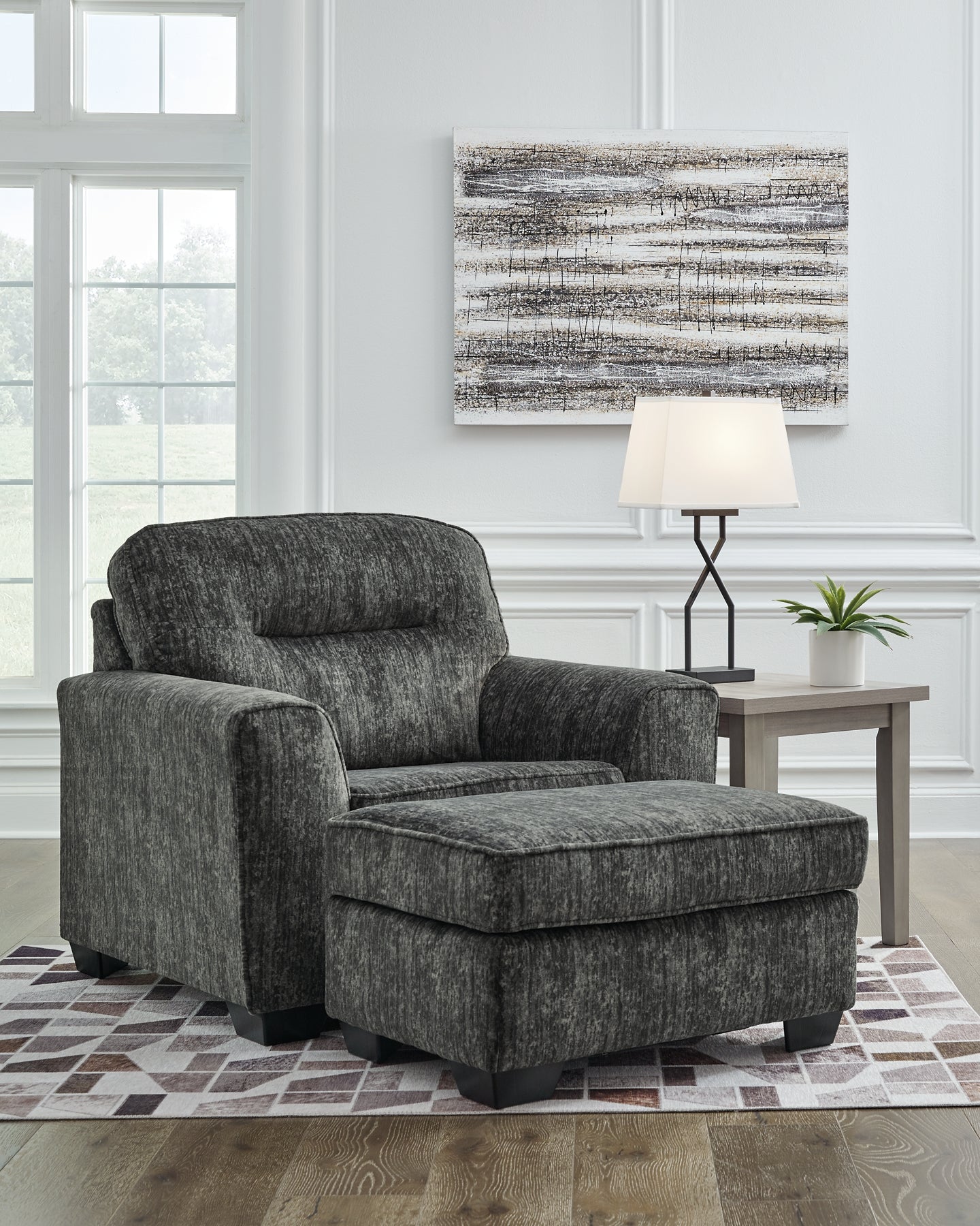 Lonoke Chair and Ottoman Signature Design by Ashley®