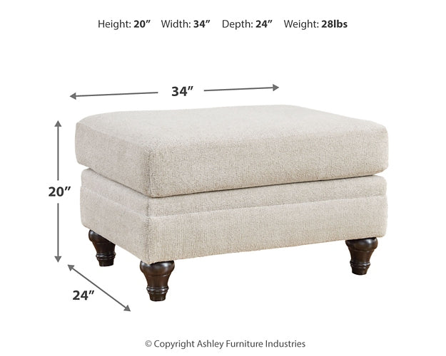 Valerani Chair and Ottoman Signature Design by Ashley®