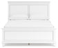 Fortman Queen Panel Bed with Mirrored Dresser and 2 Nightstands Signature Design by Ashley®