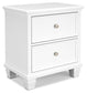 Fortman Queen Panel Bed with Mirrored Dresser and 2 Nightstands Signature Design by Ashley®