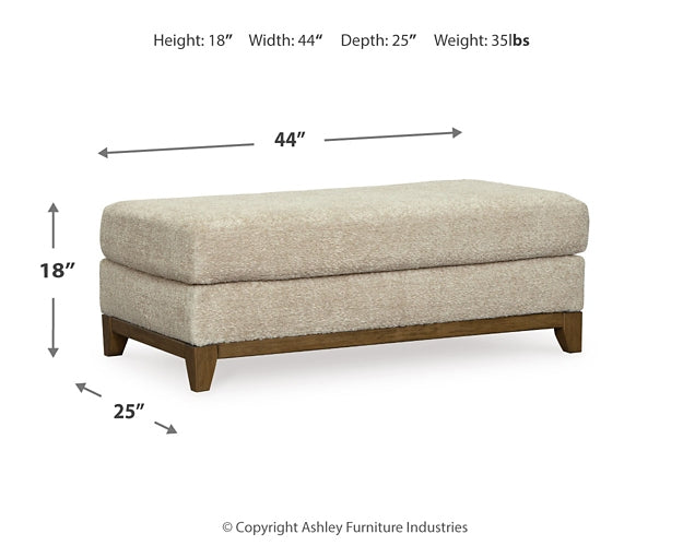 Parklynn Chair and Ottoman Signature Design by Ashley®