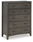 Montillan King Panel Bed with Mirrored Dresser and Chest Signature Design by Ashley®