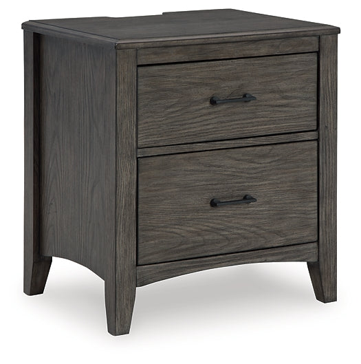 Montillan California King Panel Bed with Mirrored Dresser and Nightstand Signature Design by Ashley®