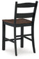 Valebeck Counter Height Dining Table and 4 Barstools with Storage Signature Design by Ashley®