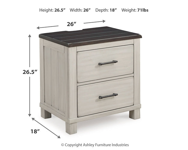 Darborn California King Panel Bed with Mirrored Dresser and Nightstand Signature Design by Ashley®