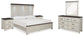 Darborn California King Panel Bed with Mirrored Dresser and 2 Nightstands Signature Design by Ashley®