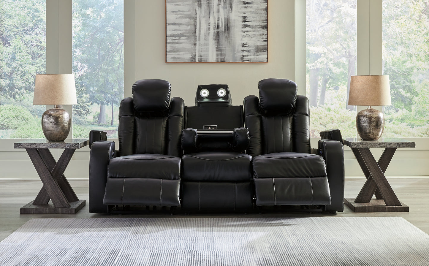 Caveman Den PWR REC Sofa with ADJ Headrest Signature Design by Ashley®